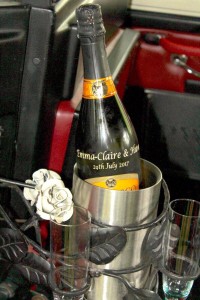 Mark your special day with a personalised bottle of bubbly